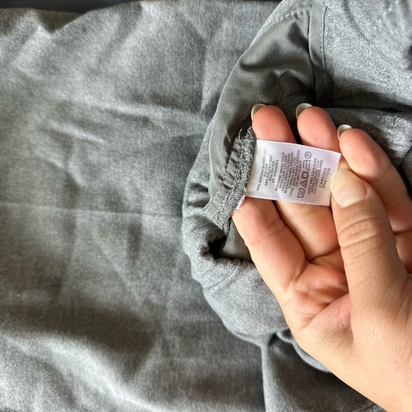 ANN TAYLOR Heather Gray Wide Leg Trousers - Picture 6 of 7